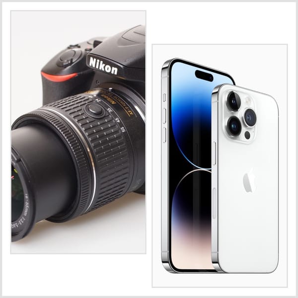 DSLR Camera vs iPhone for a Casual Hobbyist Photographer